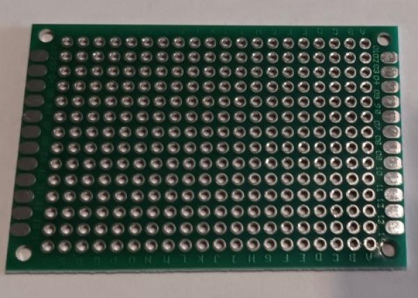 Lochrasterplatine- doppelseiti- 60 x 40 mm